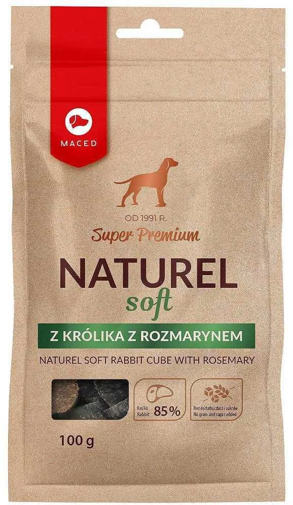 Šunų Skanėstai - MACED Super Premium Natūralus Triušis su Rozmarinu 100g