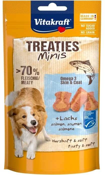 Šunų Skanėstai - Vitakraft Treaties Minis Lašiša 48 g