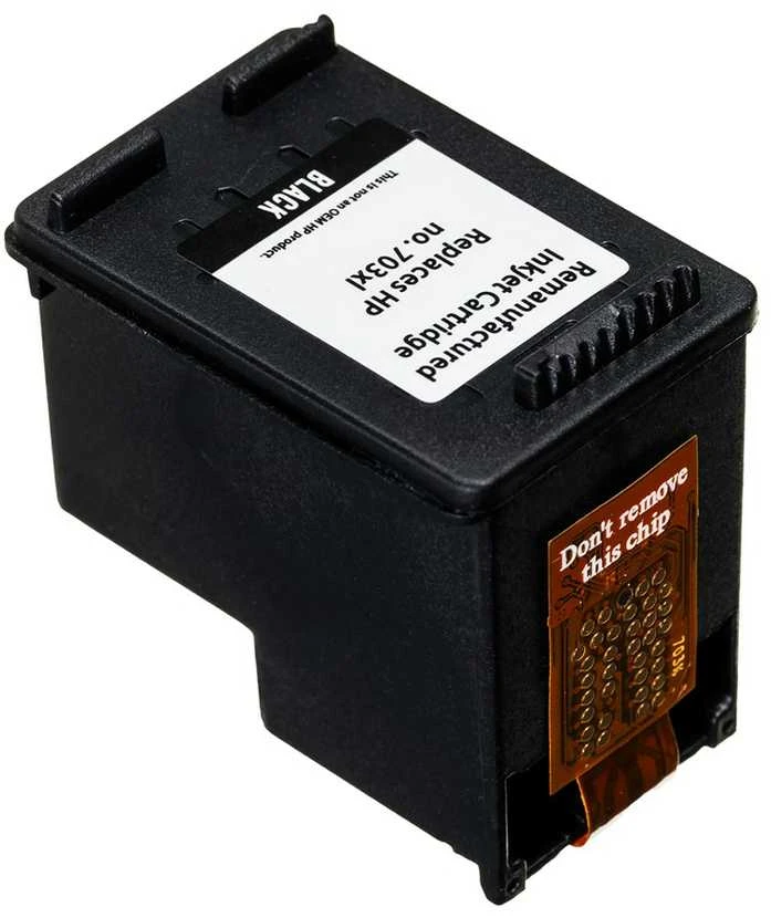 Superbulk Spausdintuvo Rašalas - HP B-H703BK Standartinis Juodas