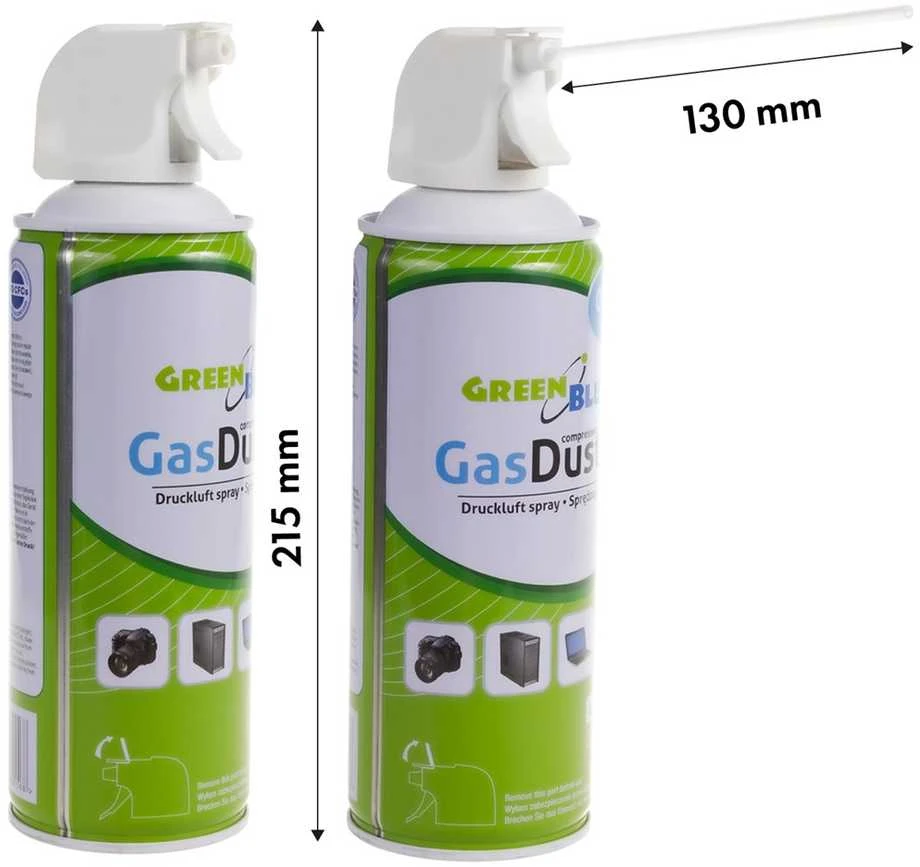Valiklis GreenBlue Oem Suspaustas oras GB400 400ml