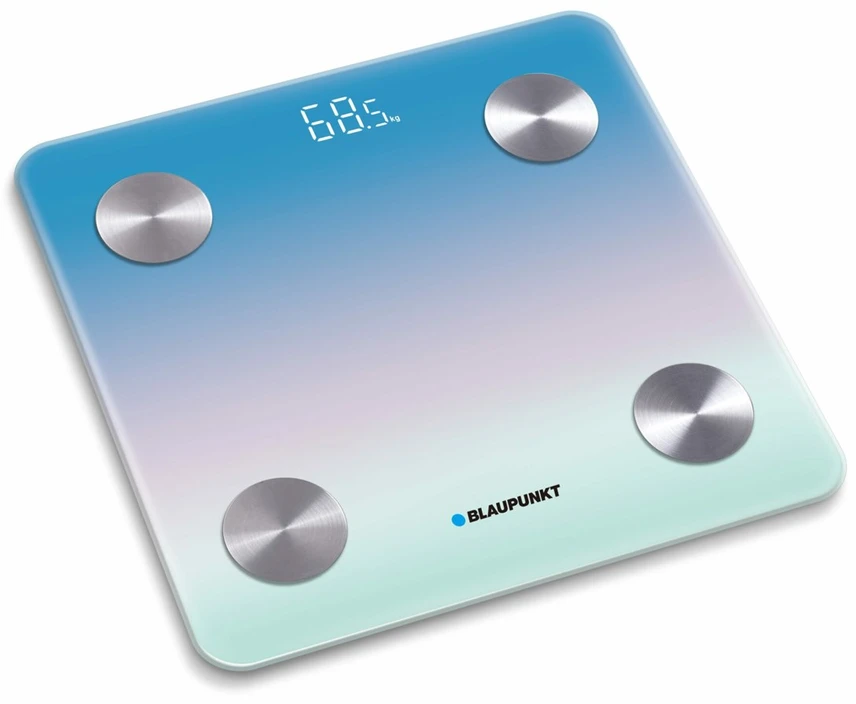 Virtuvinės svarstyklės Asmeninės vonios svarstyklės su Bluetooth Blaupunkt BSM601BT