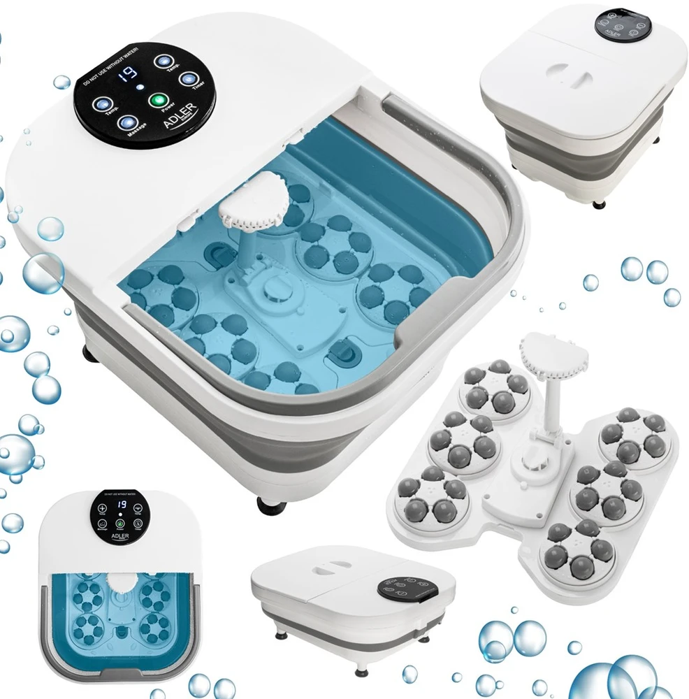 Adler AD 2182 Foldable foot spa Baltas