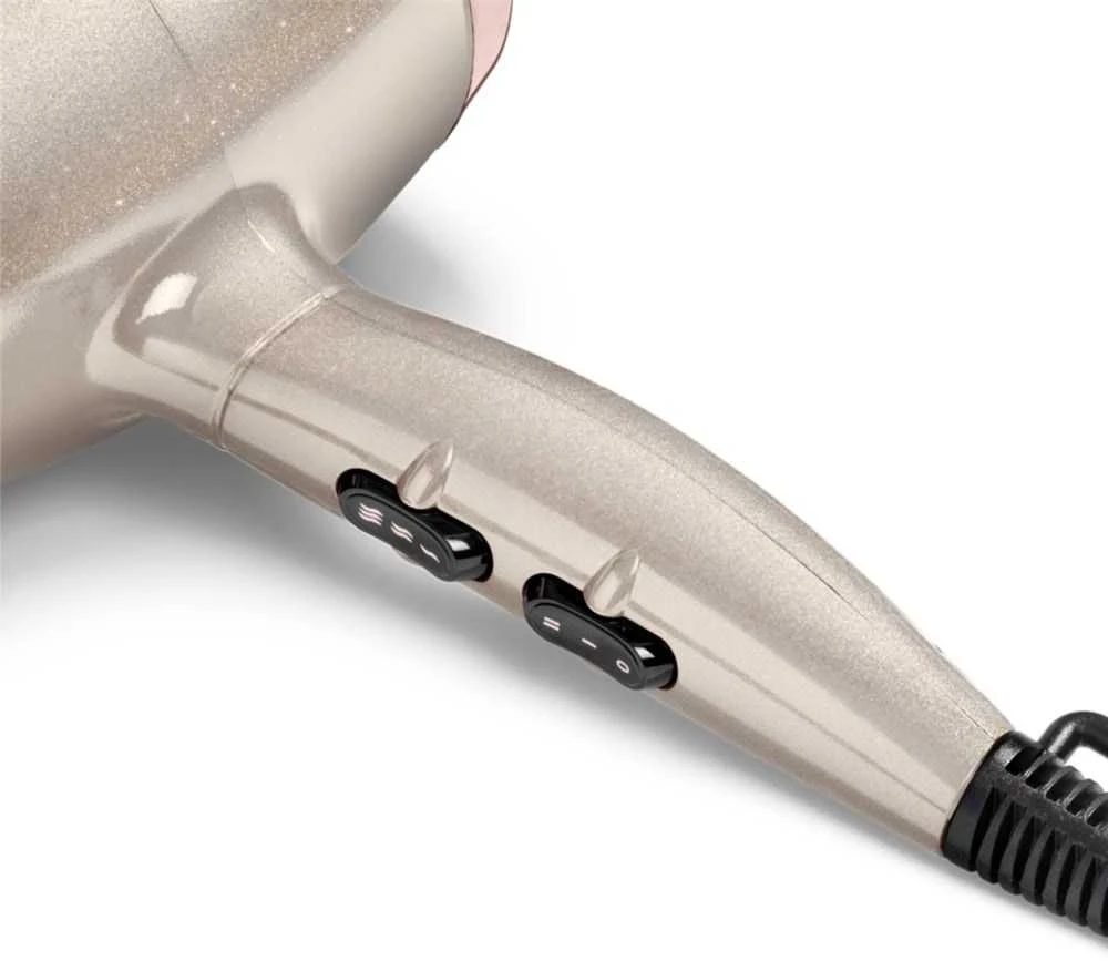 BaByliss 5914PE plaukų džiovintuvas 2000 W Juodas, Gold, Rose auksinis