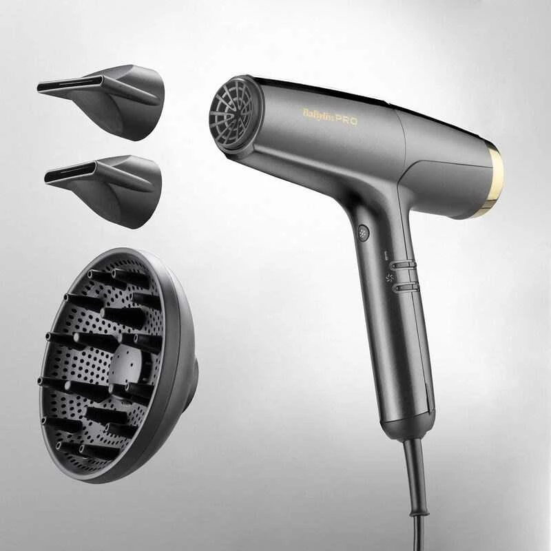 BaByliss Falco BAB8550E Professional Plaukų džiovintuvas 2000 W Juodas