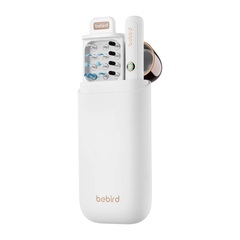 Sveikata ir asmeninė priežiūra - Bebird EarSight Plus R37R ausų valymo prietaisas su HD kamera, belaidis, baltas
