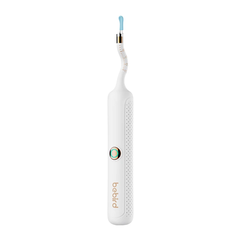Sveikata ir asmeninė priežiūra - Bebird EarSight Plus R37R ausų valymo prietaisas su HD kamera, belaidis, baltas