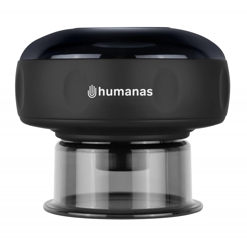 Sveikata ir Asmeninė Priežiūra - Humanas BB01 Plus Elektrinis Bankų Prietaisas 12 Pakopų Siurbimas Juodas