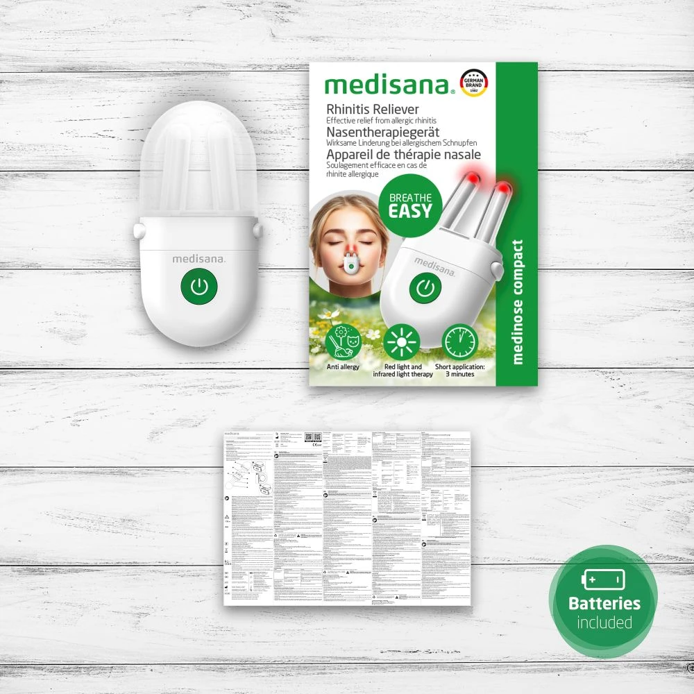 Medisana Rinito palengvinimo nosies terapijos prietaisas šienligei