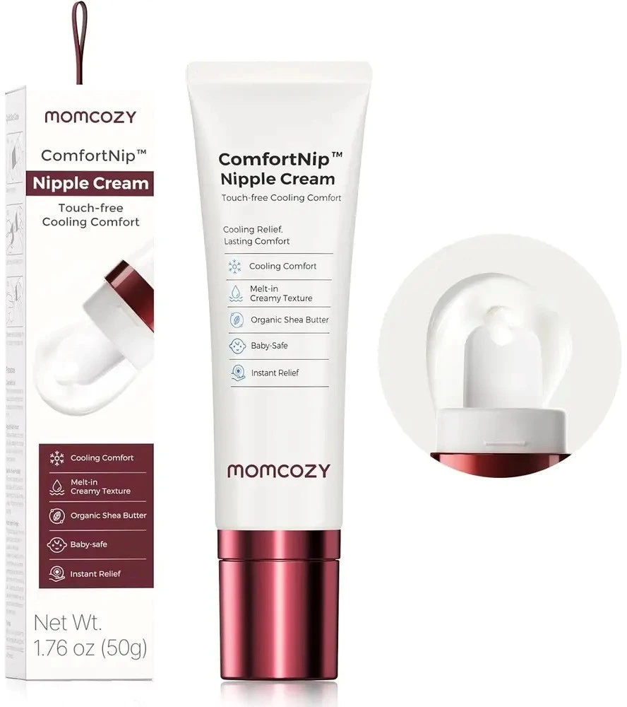 MOMCOZY COMFORTNIP™ VĖSINANTIS IR RAMINANTIS SPENELIŲ KREMAS