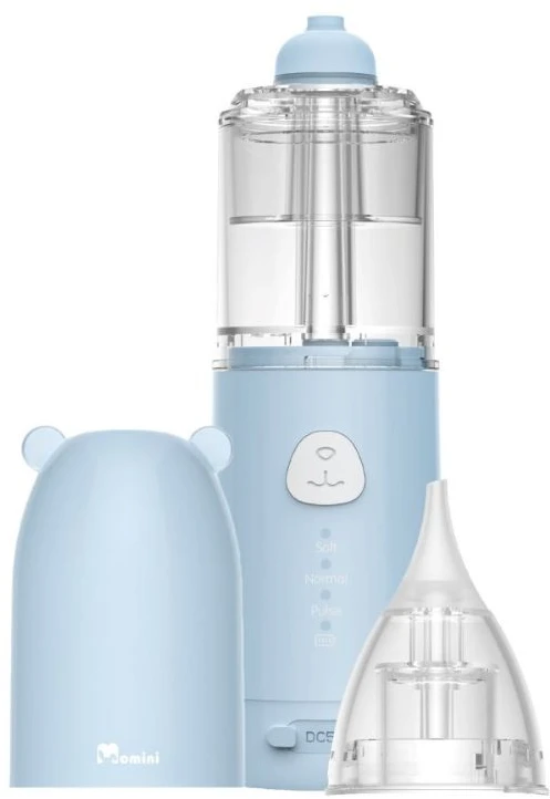 Sveikata ir Asmens Priežiūra - Momini NanoFlush 2-In-1 Nosies Aspiratorius Ir Irigatorius