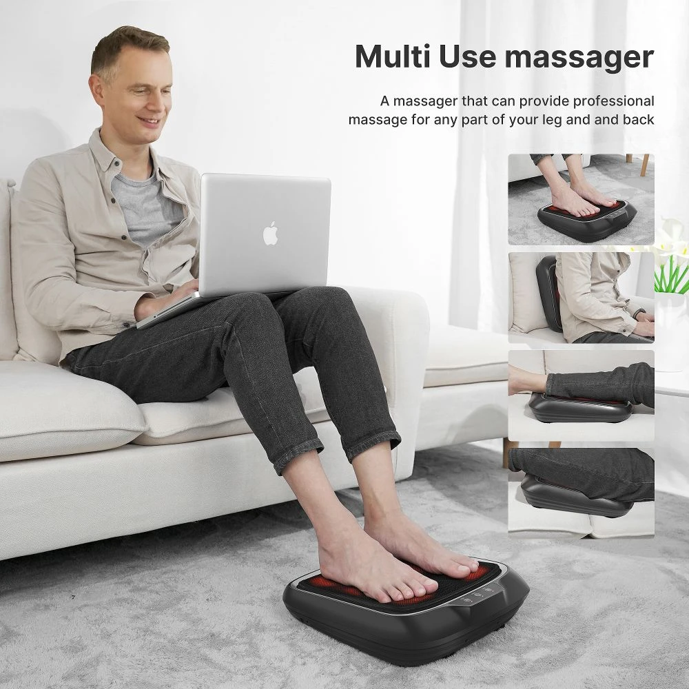 Sveikatos Ir Asmeninė Priežiūra - RENPHO Shiatsu Pėdų Masažuoklis FM062, Juodas