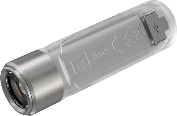Šviesa - Nitecore TIKI 300 Liumenų USB Įkraunama Raktų Pakabuko Žibintuvėlis