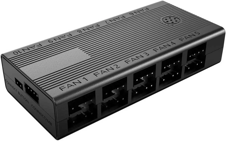 tacens Mars Gaming MF3DPROKIT computer cooling system Kompiuterio dėklas Fan 12 cm Juodas