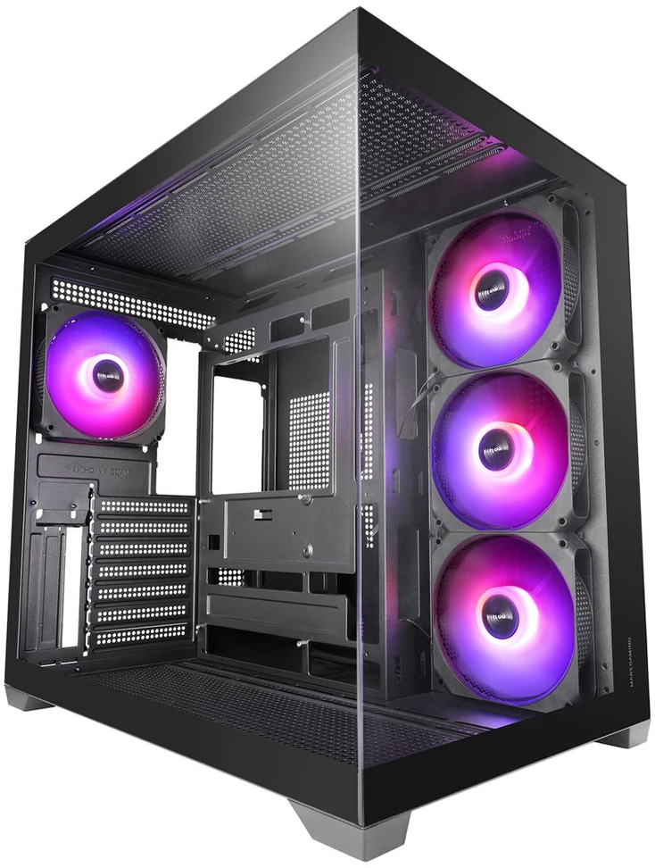„Tacens Mars Gaming MCV5“ kompiuterio korpusas, Midi Tower, Juodas