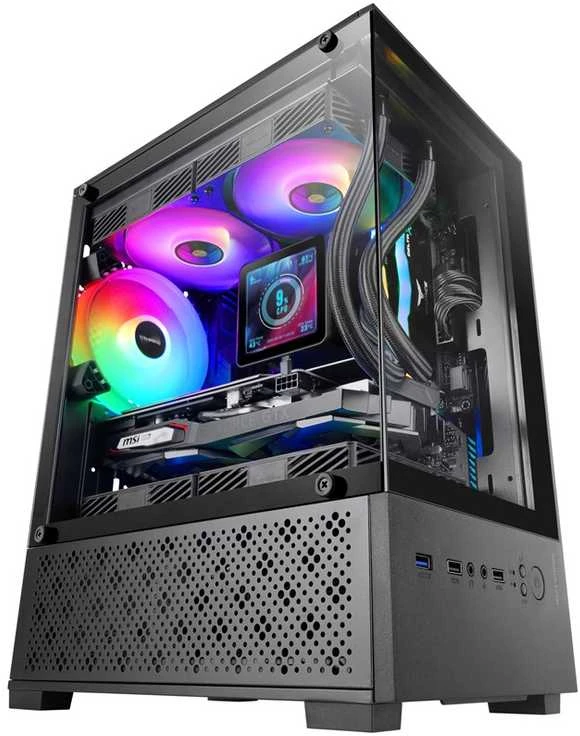 Tacens Mars Gaming MC-SE2 Mini Tower Juodas