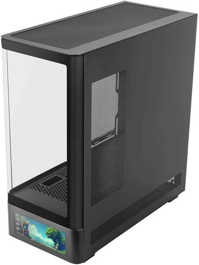 „Tacens Mars Gaming MCLCDPRO“ kompiuterio korpusas, Midi Tower, juodas