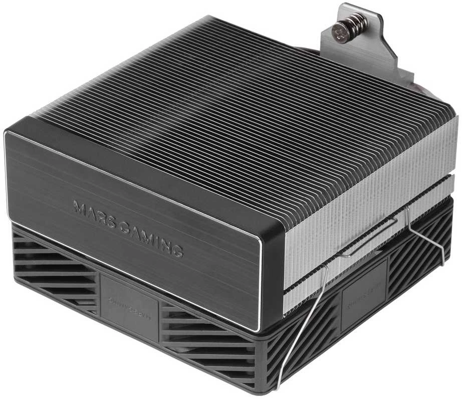 Mars Gaming MCPU-X4ARGB aušintuvas su juodu logotipu