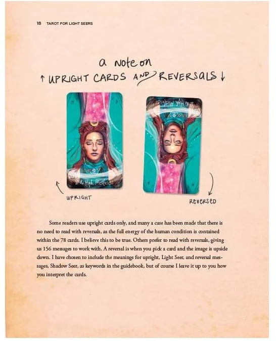 Chris Anne Taro knyga - Hay House Tarot for Light Seers knyga