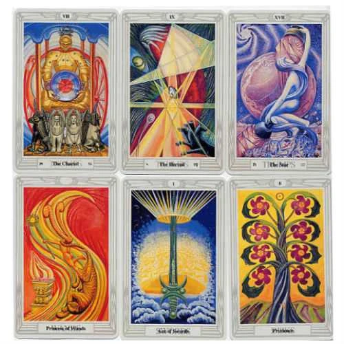 Taro kortos Aleister Crowley THOTH US Games Systems