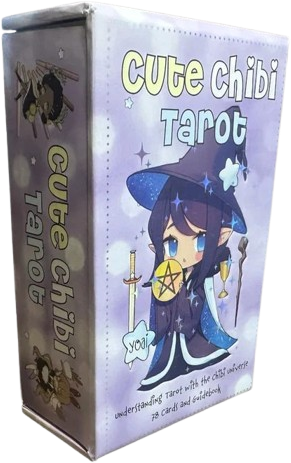 KNYGA Taro kortos Cute Chibi Rock Point Press
