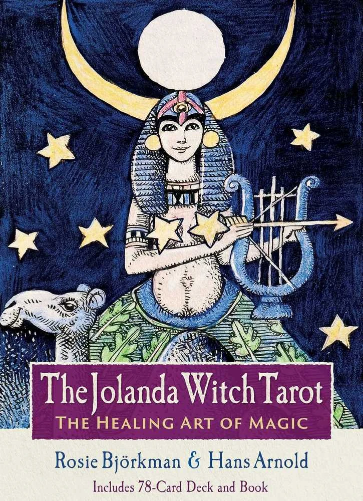 KNYGA Taro Kortos The Jolanda Witch Findhorn Press