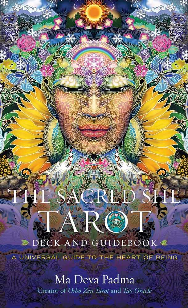 KNYGA Ma Deva Padma Taro Kortos The Sacred She Beyond Words