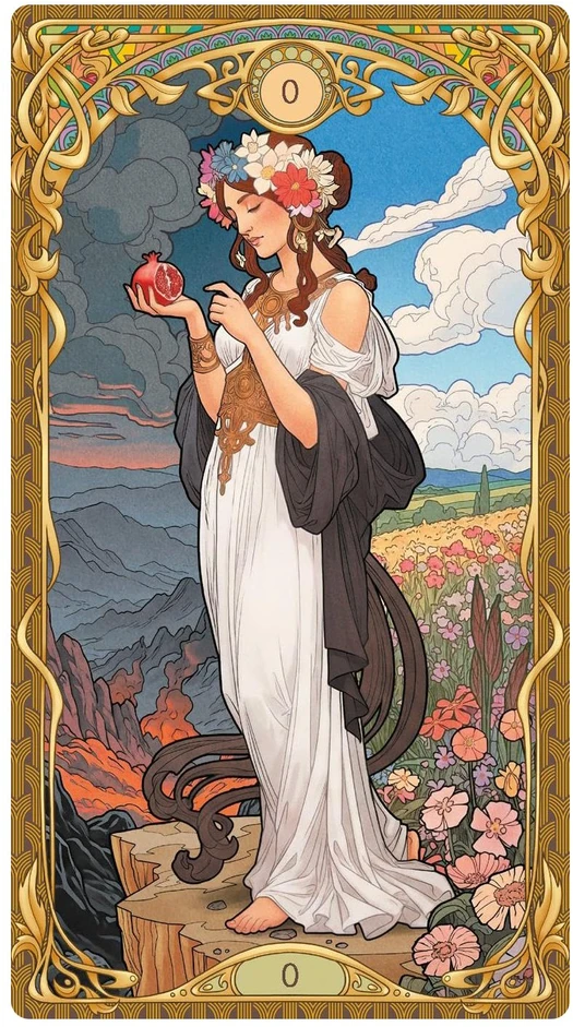 Lo Scarabeo Mythology Tarot taro kortos su senovės Graikijos mitais, 78 kortos