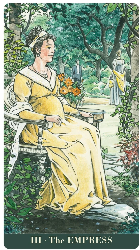 Lo Scarabeo Jane Austen Taro kortos – 78 kortų kaladė literatūros gerbėjams