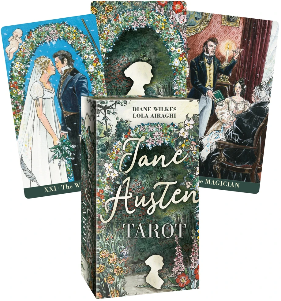 Lo Scarabeo Jane Austen Taro kortos – 78 kortų kaladė literatūros gerbėjams