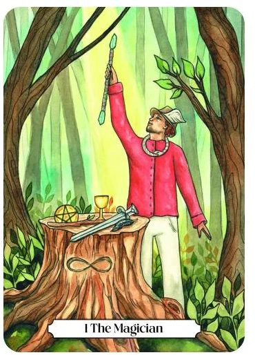 Tarot kortos - Hay House The Heart’s Path Tarot 78 kortų kaladė su vadovu anglų kalba