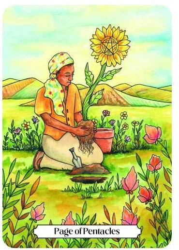 Tarot kortos - Hay House The Heart’s Path Tarot 78 kortų kaladė su vadovu anglų kalba
