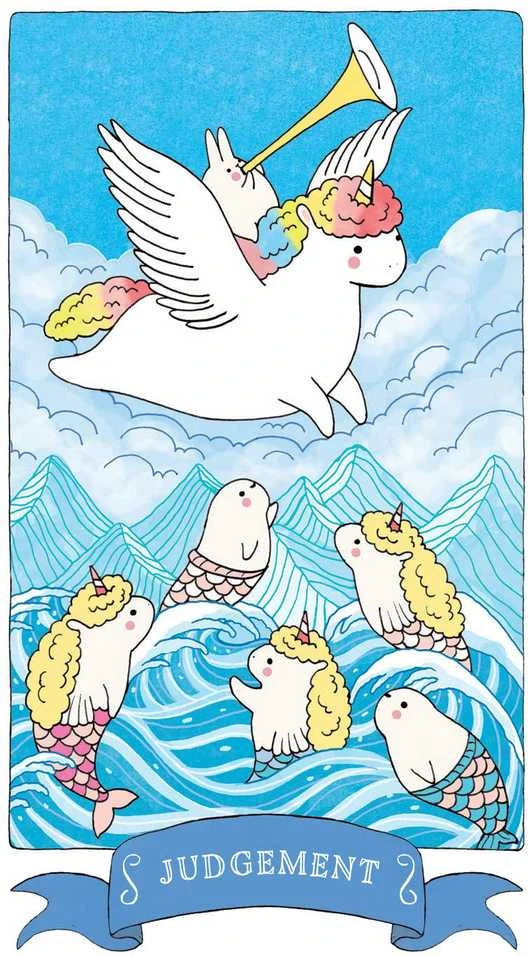 Tarot kortos Kawaii Rock Point Press