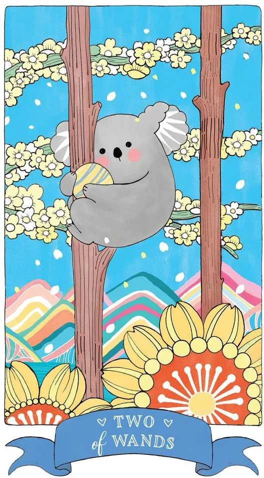 Tarot kortos Kawaii Rock Point Press