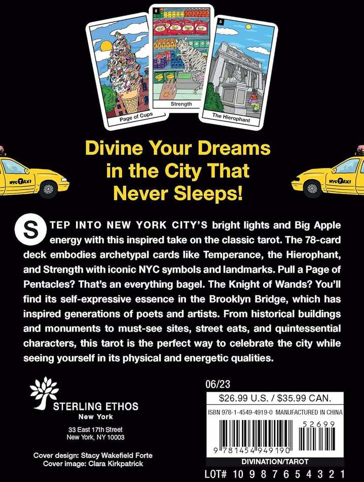KNYGA Clara Kirkpatrick Tarot Kortos NYC Sterling Ethos
