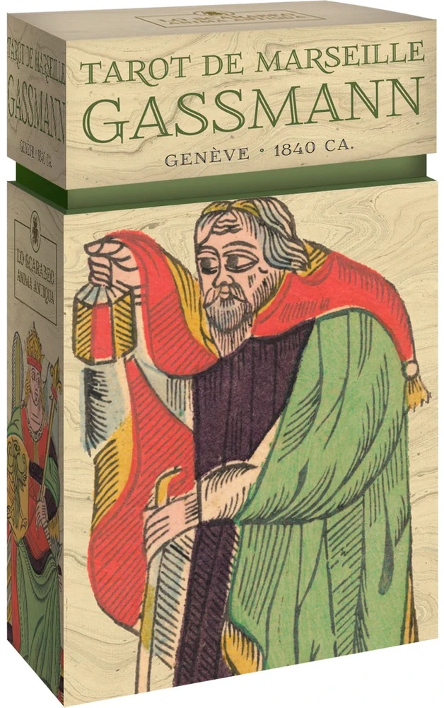 Lo Scarabeo Tarot de Marseille Gassmann riboto leidimo taro kortos kolekcininkams