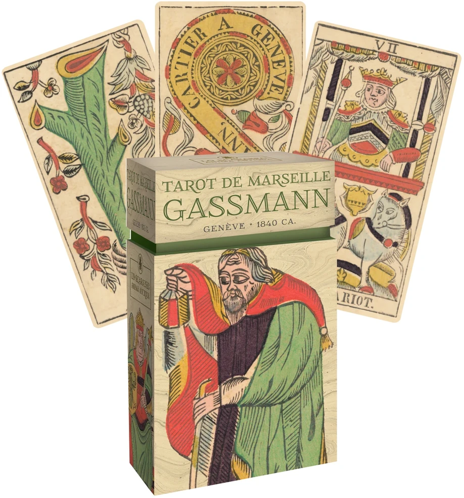 Lo Scarabeo Tarot de Marseille Gassmann riboto leidimo taro kortos kolekcininkams
