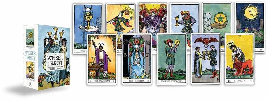 KNYGA Tarot Kortos The Weiser Weiser Books