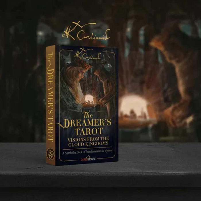 Dėlionė 369 Cards M. K. Čiurlionio Taro kortos „Vizijos iš debesų“ + knygelė (7 kalb.)