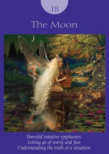 KNYGA Fairy Tarot kortos Hay House