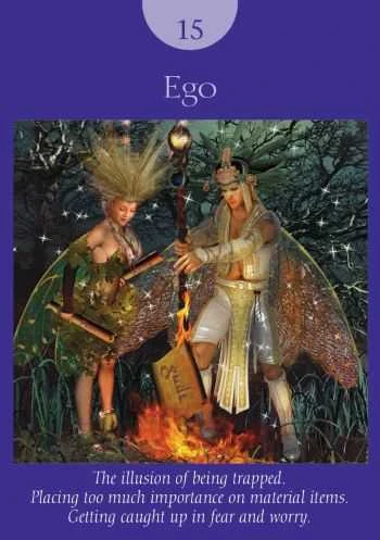 KNYGA Fairy Tarot kortos Hay House
