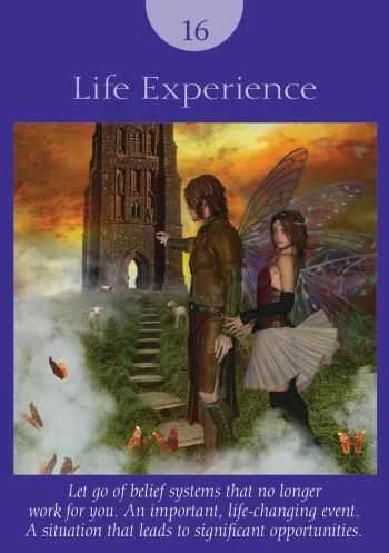 KNYGA Fairy Tarot kortos Hay House