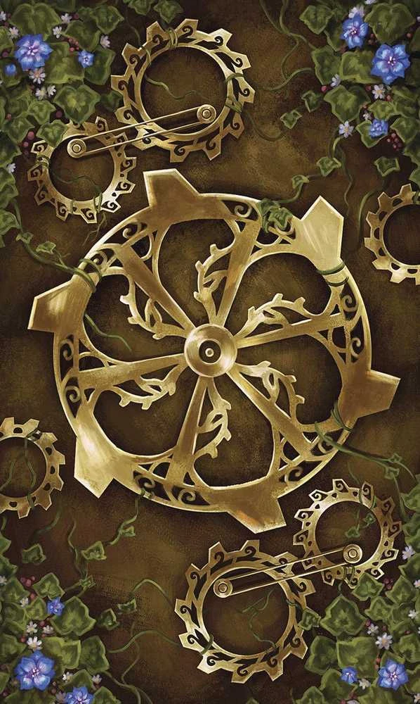 Taro kortų rinkinys - Llewellyn Steampunk Faerie 78 Kortos, 225 Puslapių Knyga