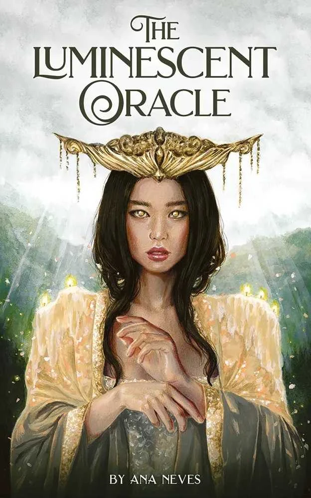 Tarotų Kortų Rinkinys - US Games Systems Luminescent Oracle 44 Kortos 36 Puslapių Knygelė
