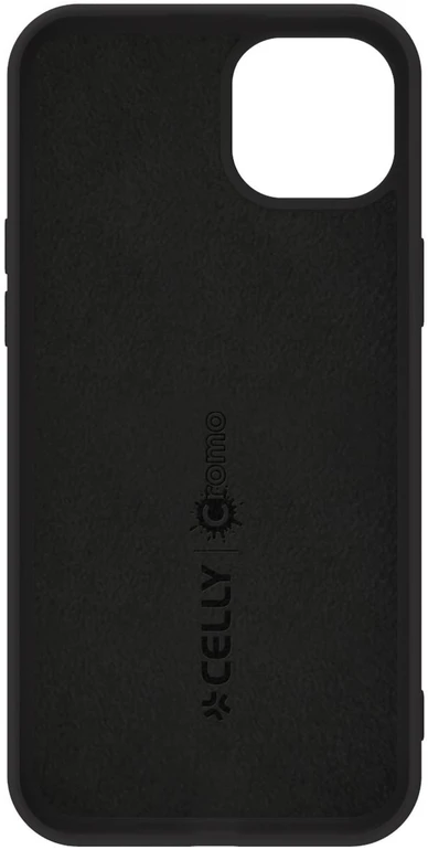 Telefono dėklas - Celly Cromo Soft CROMO1055BK iPhone 15 Plus dėklas juodas