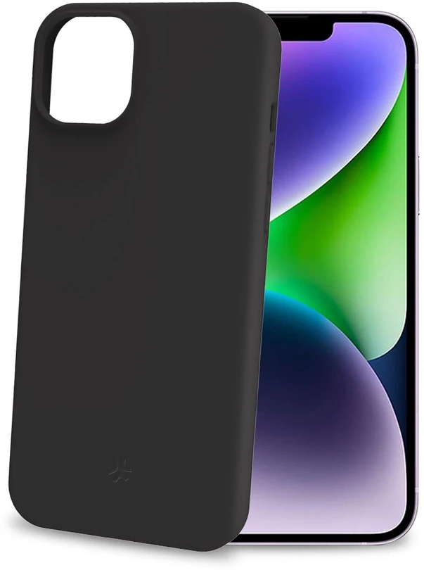 Telefono dėklas - Celly Cromo Soft CROMO1055BK iPhone 15 Plus dėklas juodas