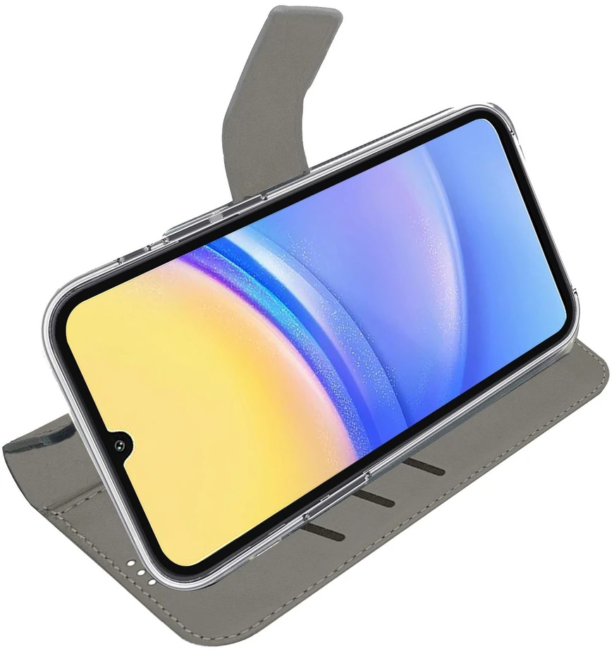 Telefono dėklas - Celly Wally1060 Galaxy A15 dėklas juodas