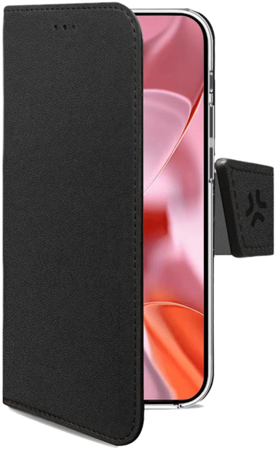 Telefono dėklas - Celly WALLY1083 juodas, skirtas Google Pixel 9