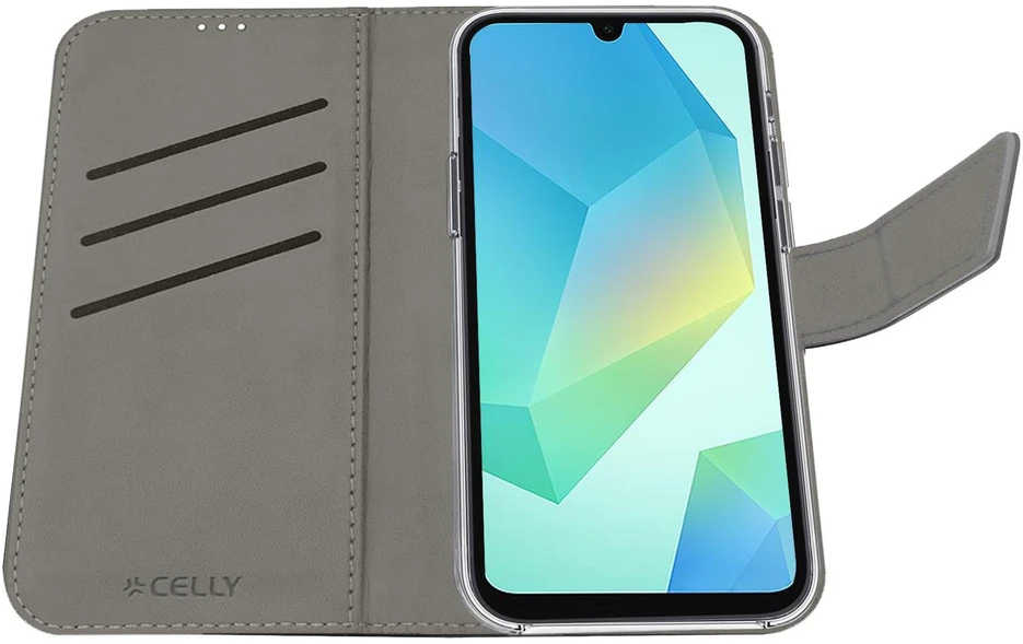 Telefono Dėklas - Celly Wally1105 Galaxy A16 5G/4G Juodas