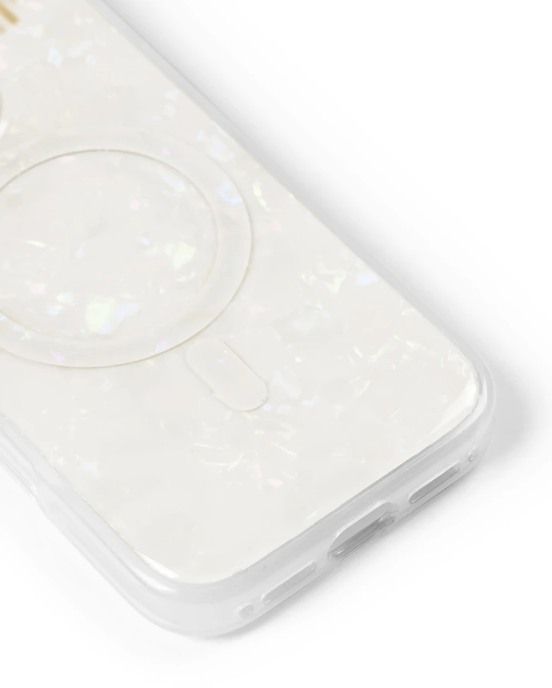 Telefono dėklas - Ideal of Sweden iPhone 16 Pro Max MagSafe perlamutrinis baltas