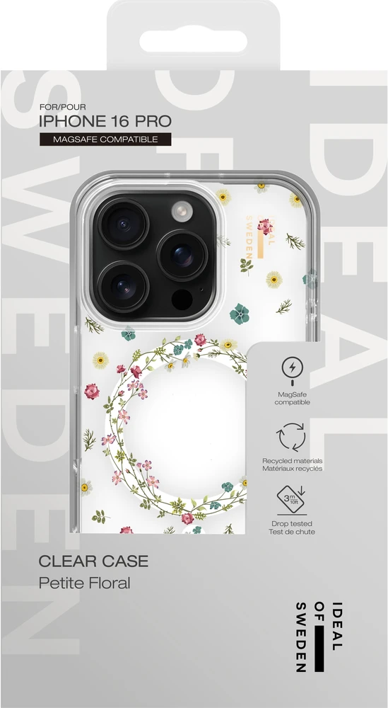 Telefono dėklas - Ideal of Sweden iPhone 16 Pro MagSafe Petite Floral